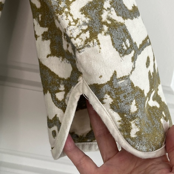 Vintage Midnight Velvet Shawl Collared Lightweight Coat Size 16 Abstract Artsy - Picture 4 of 16